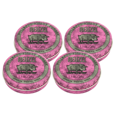 리우젤 코리아 핑크 유성 하드 포마드 헤어왁스, 35g, 4개