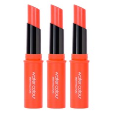 曼秀雷敦水彩潤唇膏, 02 Sugar coral, 3g, 3支