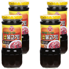 OTTOGI 不倒翁 烤牛肉調味料, 4個, 480g