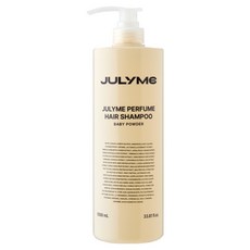 JUL7ME 大容量香水洗髮精 嬰兒爽身粉香, 1瓶, 1000ml