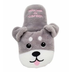 Bestever 犬用玩具拖鞋, LOVE PETS, 卡沙卡沙, 雪納瑞, 1個, 18 x 10 x 6cm