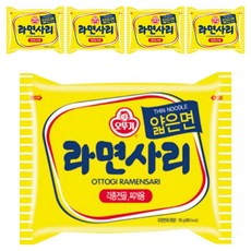 오뚜기 라면사리 얇은면, 5개