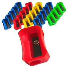 質量好的便攜式迷你卷筆刀, 隨機出貨, 24個