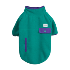 SPUTNIK 斯普尼克 瑤粒絨寵物衣, XL, 湖水綠, 1個