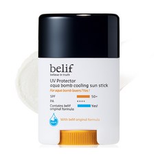 빌리프 UV프로텍터 아쿠아 밤 쿨링 선 스틱 SPF50+ PA++++, 14g, 1개