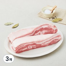 고급진 캐나다산 삼겹살 수육보쌈용 (냉장), 3개, 1kg