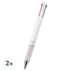 파이롯트 쥬스업 3색 다색펜 0.4mm, 화이트, 2개