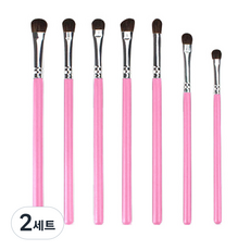 OON 彩妝刷具 7支組, 粉色, 2組