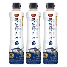 동원 참치액 진, 900g, 3개