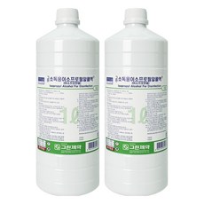 그린제약 이소프로필알콜액, 2개, 1L