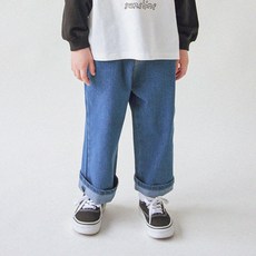 WALTONKIDS 兒童基本款水洗牛仔褲