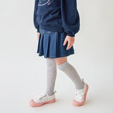 WALTONKIDS 女童 Girls' Day 百褶丹寧裙