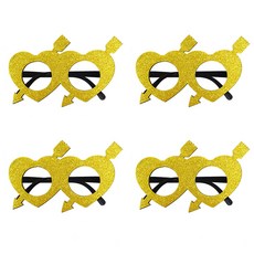 Allode 充滿愛的派對眼鏡, TYPE18金色邱比特, 4個