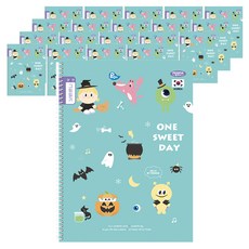 PENPIA 1000 國小生線圈圖畫日記本 雙面, 20個, 隨機出貨