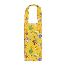 皇室毛巾 村莊遊樂園 人造絲搓背巾, 黃色, 1個, 1入