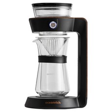 oceanrich 經典萃取旋轉咖啡機 Rotated Pour Over Coffee Maker, CR7352BD, Black