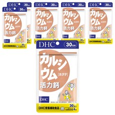 DHC 活力鈣 30日份, 含維他命D3和CPP，扇貝鈣來源，支持骨骼和牙齒健康, 420mg, 120顆, 6包