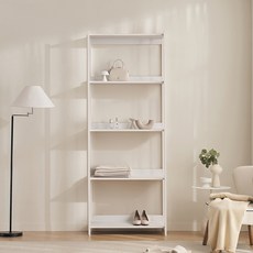 삼익가구 로우디 시스템 옷장 드레스룸 800 5단 선반형 방문설치, 화이트