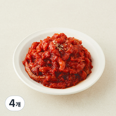 천년의젓갈 곰소 명태회무침, 400g, 4개