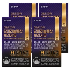 데일리코어 감마리놀렌산 보라지유, 60정, 4개