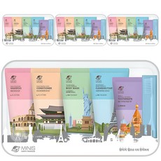 미니스 여행용 세면도구 세트, 4세트