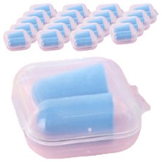 폴라 컬러풀 귀마개 블루, 20개, 2개입