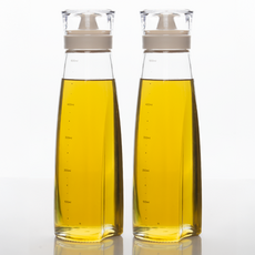 키텐실 시노글라스 신형 I형 오일병 베이지, 500ml, 2개