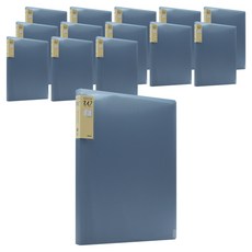 韓國 DREAM W透明文件夾 20張, 藍色, 14個