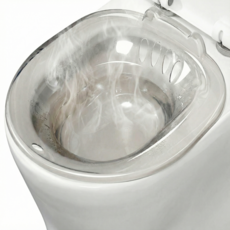 미르센트 가정용 임산부 변기 좌욕기, 블랙, 1개