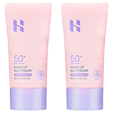 홀리카홀리카 메이크업 선크림 SPF50+ PA+++, 60ml, 2개