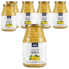 카페베네 레몬차, 1kg, 1개입, 6개