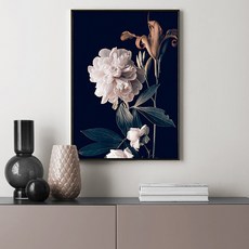 雍容華貴 牡丹II 金色, 金框