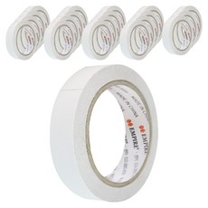 엠파이어 산업용 양면테이프 24mm x 20m, 화이트 반투명, 20개입