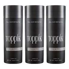 TOppiK 頂豐 增髮纖維, 灰色 GRAY, 3件