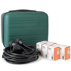 cityo 裝飾燈串+燈泡 7入+收納箱, 黃光色