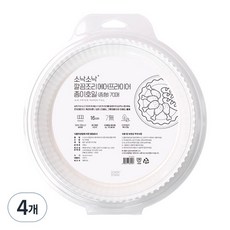 SONAK SONAK 乾淨料理 氣炸鍋專用紙質烘焙紙 中型 16 x 4.5 cm 70入, 4個