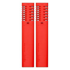 blak經典修毛刀 Body trimmer 刀片-不鏽鋼 刀柄-塑膠ABS, Orange 夜光橙, 2支