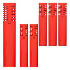 blak經典修毛刀 Body trimmer 刀片-不鏽鋼 刀柄-塑膠ABS, Orange 夜光橙, 6支