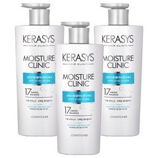 케라시스 모이스춰 클리닉 플러스 린스, 600ml, 3개