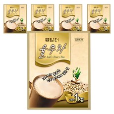 담터 율무차 자판기용, 1kg, 1개입, 5개