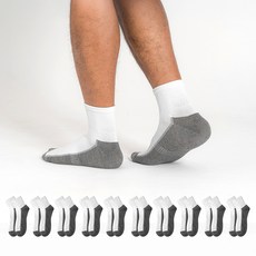 에이원패션 남성용 실속형 투칼라 미니 양말 10켤레