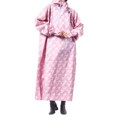 BAOGANI 寶嘉尼 B14嵐雨背包斜開一件式雨衣, 粉色, 1件