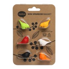 QUALy MINI SPARROW MAGNET 迷你雀兒磁鐵, 繽紛