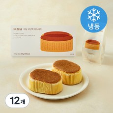 무화당 저당 고단백 카스테라 (냉동), 100g, 12개