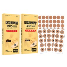 대일밴드 대일빠삐방 1300 의료용 자기발생기 자석 패치 30p + 리필 60p, 2세트