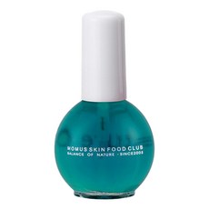 MOMUS 專業保養 基底油 10ml 加強指彩附著力 使指彩更易卸除, 藍綠色, 1瓶