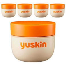 yuskin 悠斯晶 乳霜, 長效滋潤保濕, 含維他命B2, 120g, 5件