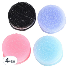 토브라인 오레오 말랑이 스퀴시 오레오 4종 세트, 혼합색상, 4세트
