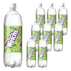 웰치 소다 화이트그레이프, 1.5L, 9개
