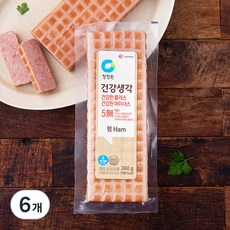 대상 건강생각햄, 300g, 6개